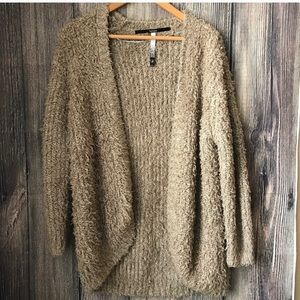 Kensie fuzzy cardigan
